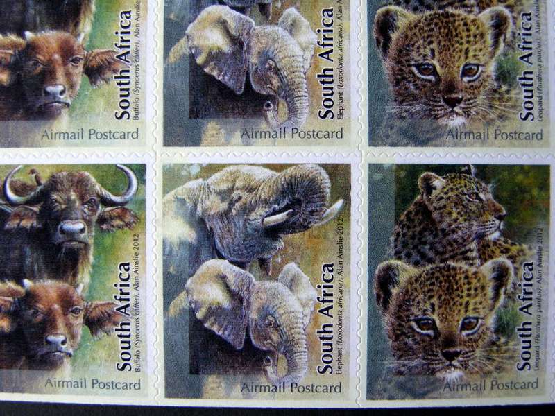 SOUTH AFRICA Mint Booklet (Self Adhesive) - The Baby Big Five 2012