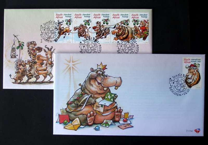SOUTH AFRICA Cover Set - Christmas: Jungle Bells 2006