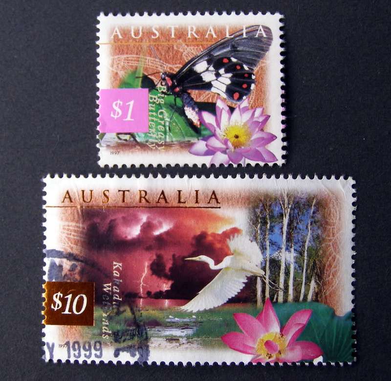 AUSTRALIA - Fauna and Flora (2nd Series) 1997 //Birds//Butterflies//Flowers//Trees