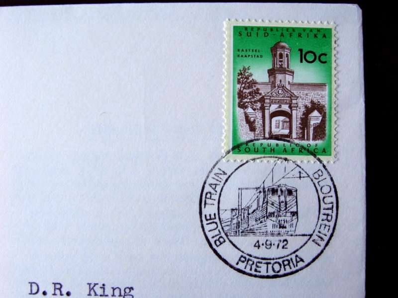 SOUTH AFRICA Cover - Blue Train (No.22) 1972