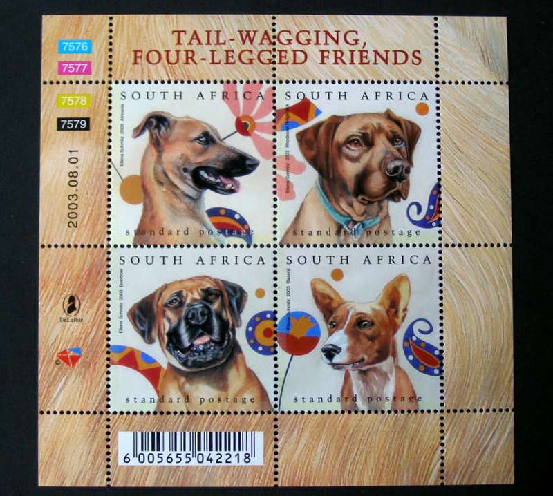 SOUTH AFRICA Mint Set - Dogs 2003