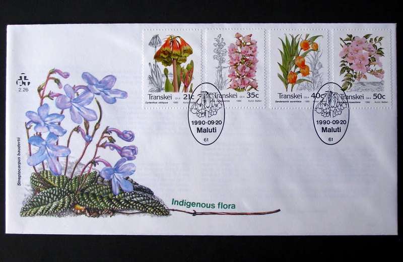 TRANSKEI Cover - Indigenous Flora 1990 //Flowers