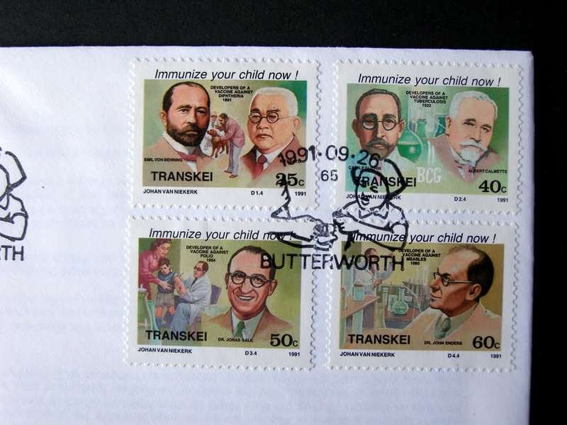 TRANSKEI Cover - Heroes of Medicine 1991