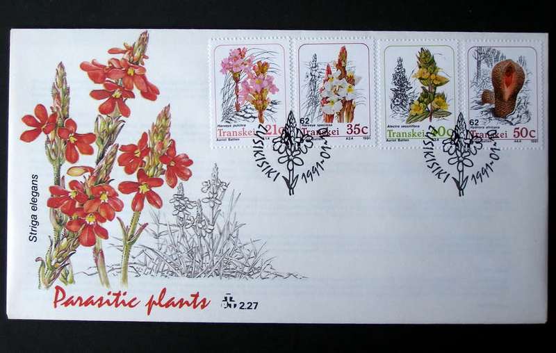 TRANSKEI Cover - Parasitic Plants 1991 //Flowers