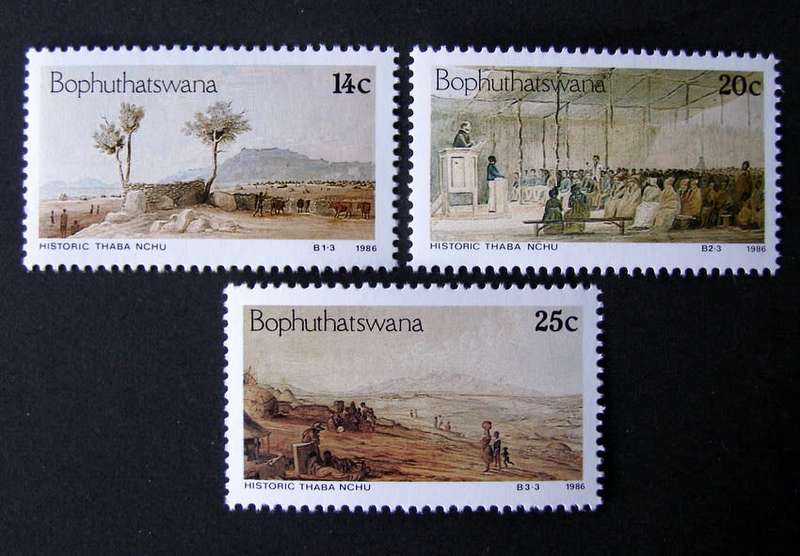 BOPHUTHATSWANA Mint Set - Historic Thaba 'Nchu 1986