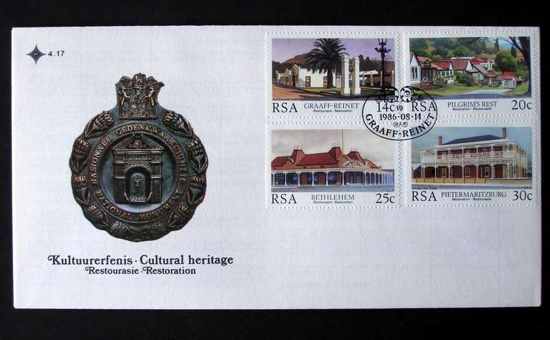 SOUTH AFRICA Cover - Restoration 1986 //Architecture