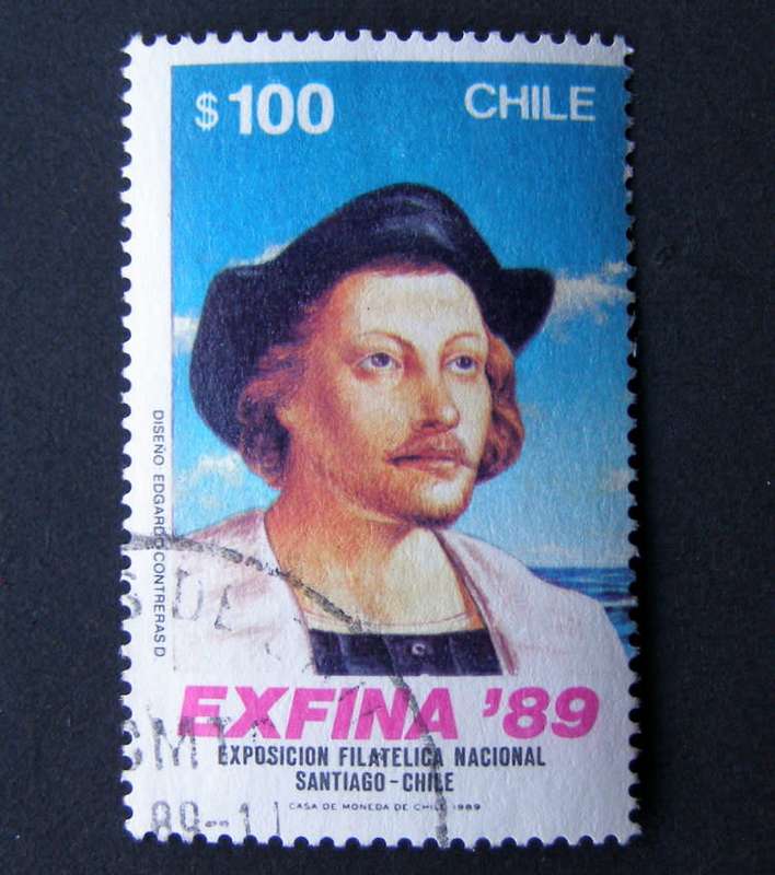 CHILE - Exfina Stamp Exhibition 1989