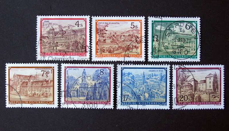 AUSTRIA - Monasteries and Abbeys 1984