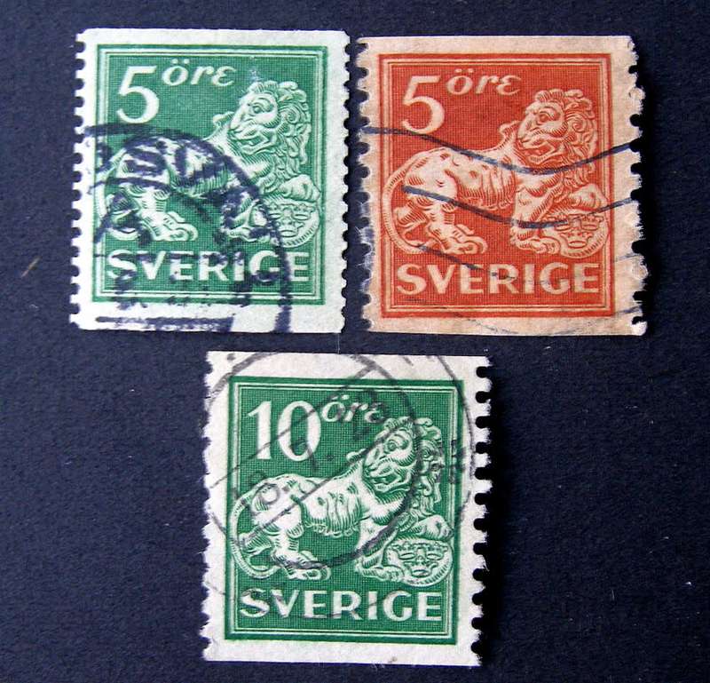 SWEDEN - Lion 1920
