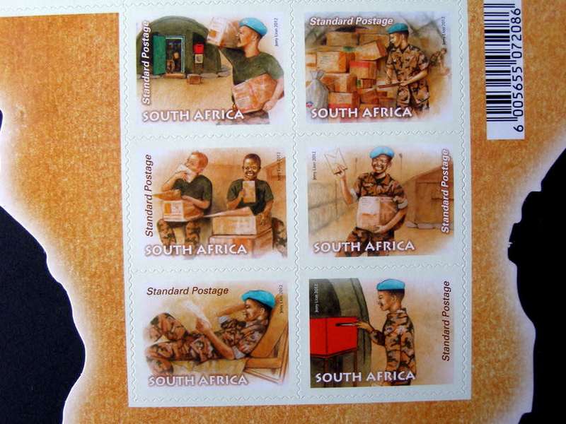 SOUTH AFRICA Mint Set (Self-Adhesive) - South African 11 Field Postal Unit 2012