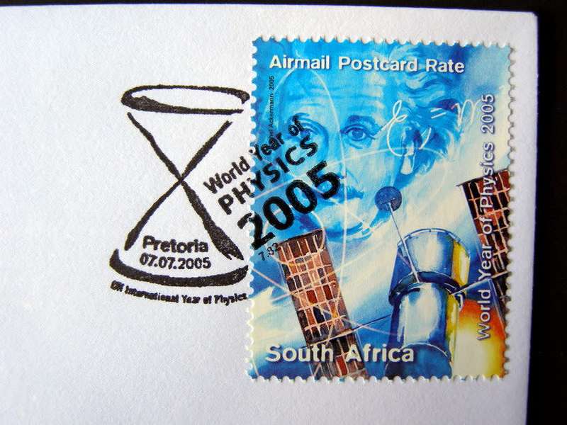 SOUTH AFRICA Cover - Year of Physics 2005