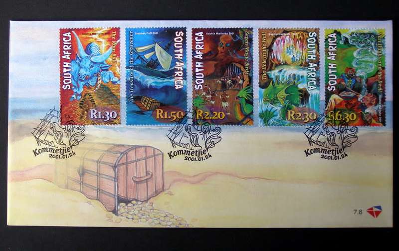SOUTH AFRICA Cover - Myths and Legends 2001