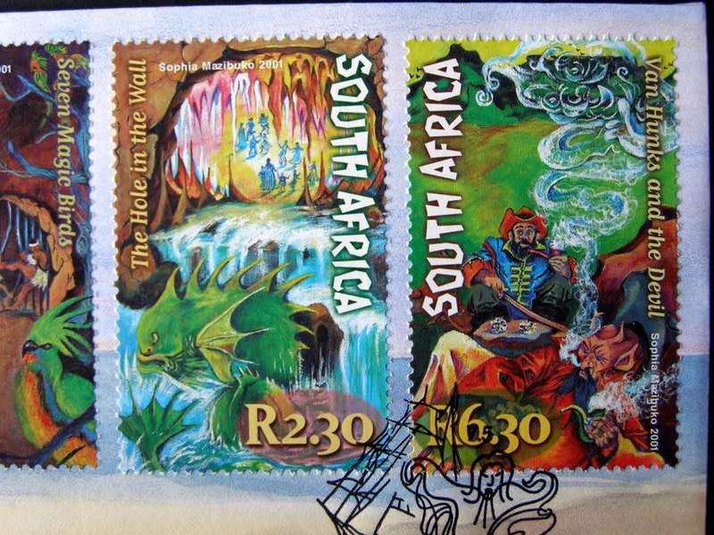 SOUTH AFRICA Cover - Myths and Legends 2001
