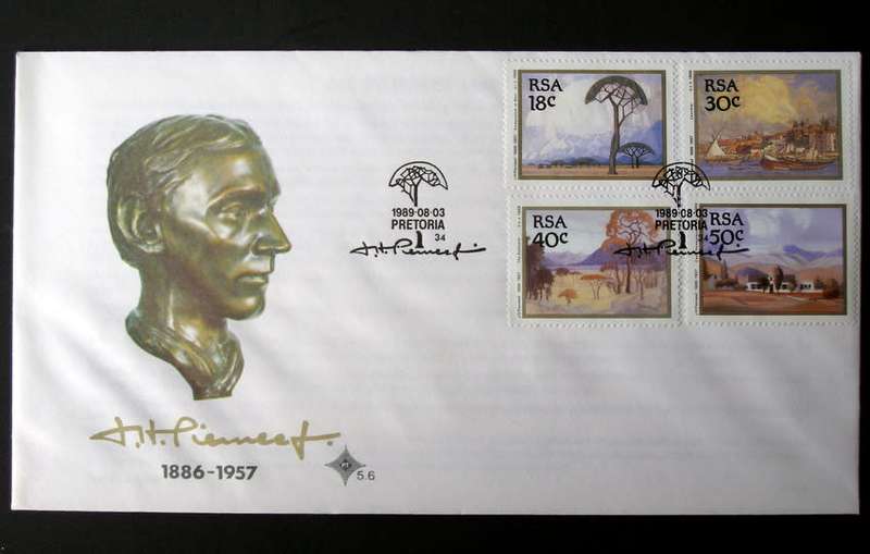 SOUTH AFRICA Cover - Pierneef Paintings 1989