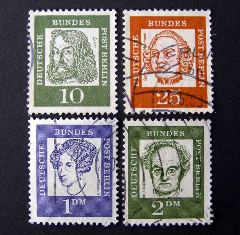 GERMANY: WEST BERLIN - Famous Germans 1961