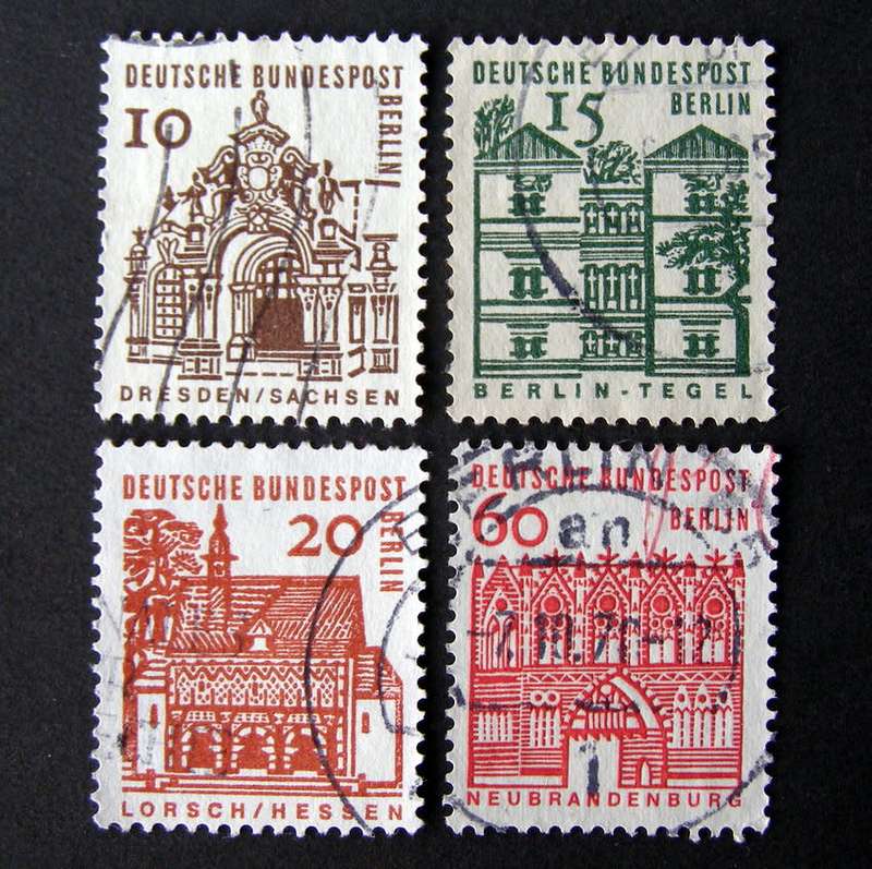 GERMANY: WEST BERLIN - Architecture (unshaded background) 1964