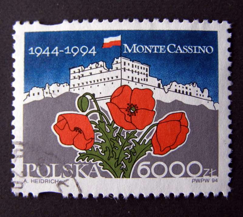 POLAND - 50th Anniv. of Battle of Monte Cassino 1994