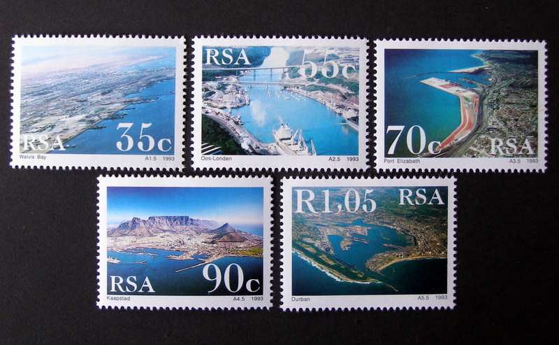 SOUTH AFRICA Mint Set - Harbours 1993