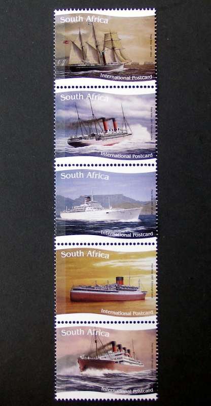 SOUTH AFRICA Mint Set - Ships of the Union Castle Line 2007
