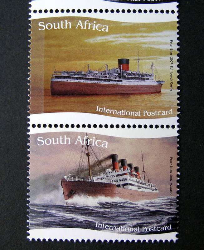 SOUTH AFRICA Mint Set - Ships of the Union Castle Line 2007
