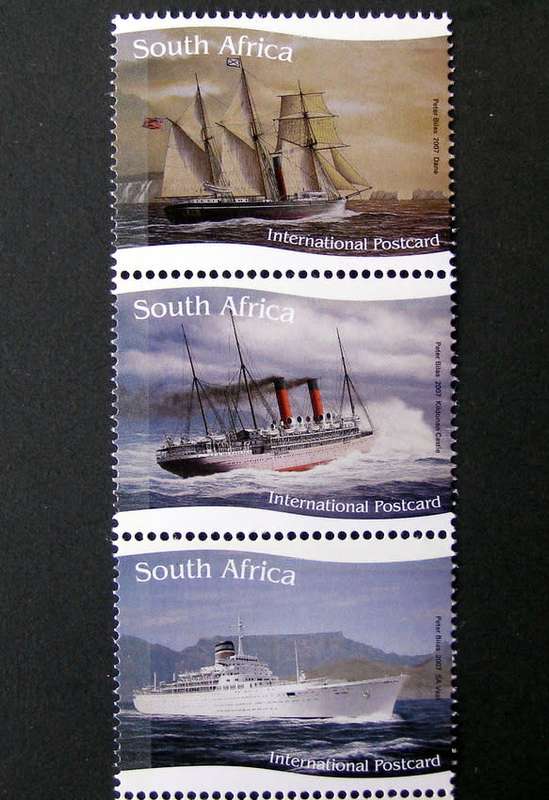 SOUTH AFRICA Mint Set - Ships of the Union Castle Line 2007