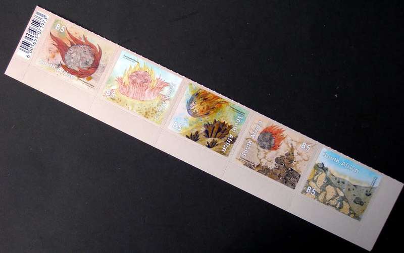 SOUTH AFRICA Mint* Set (Self-Adhesive) - The Vredefort Dome 2012