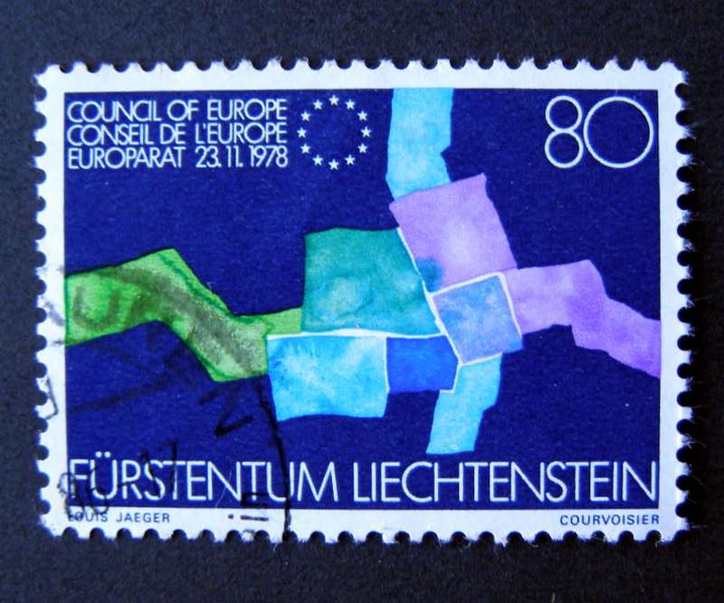 LIECHTENSTEIN - Entry into Council of Europe 1979