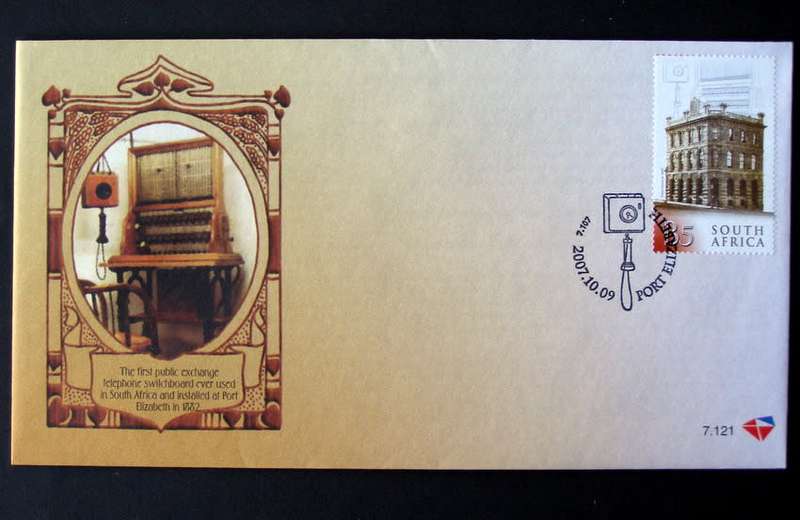 SOUTH AFRICA Cover - World Post Day 2007