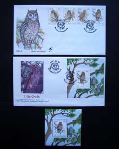 CISKEI - Owls, 1991