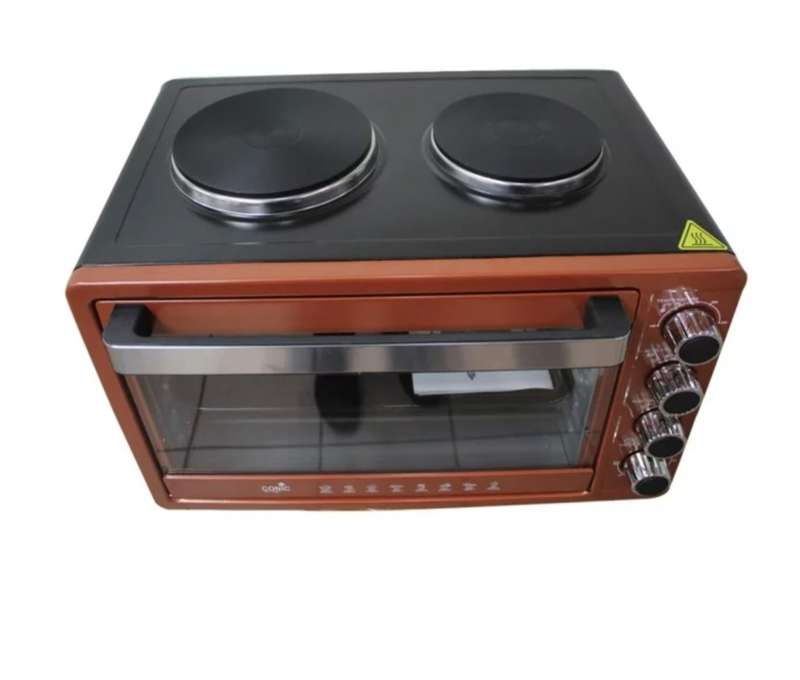 48L Mini Oven with 2 Cooking Hotplates