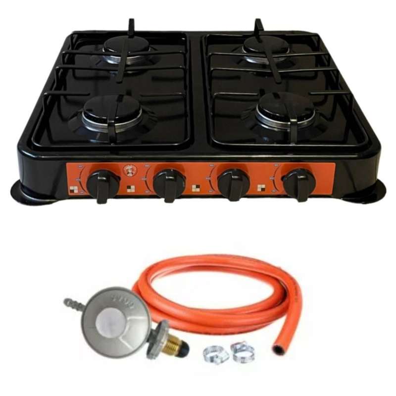 4 Plate European Gas Stove