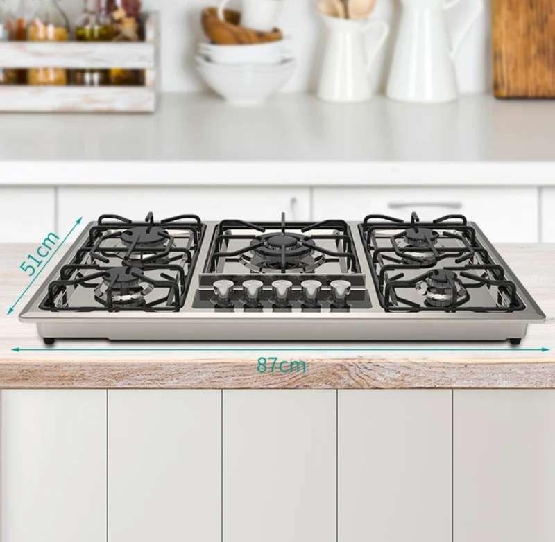 Winning Star- 5 Burner Deluxe Gas Stove