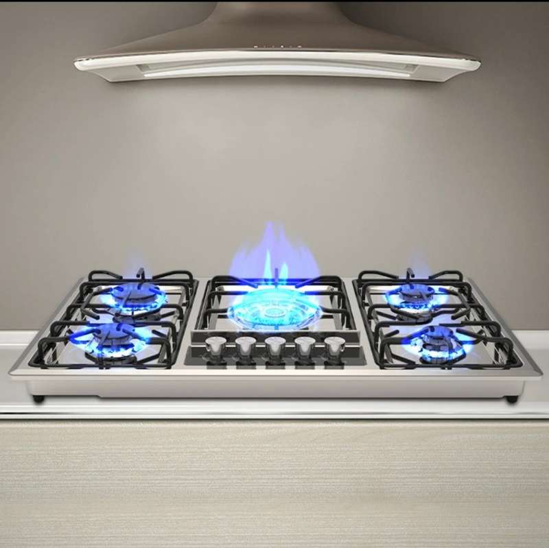 Winning Star- 5 Burner Deluxe Gas Stove