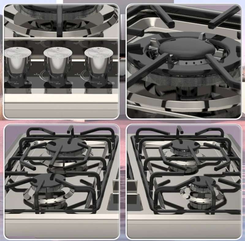 Winning Star- 5 Burner Deluxe Gas Stove