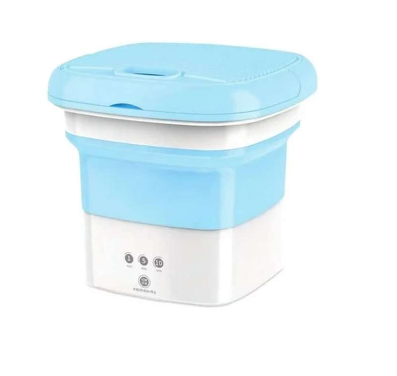 Portable Folding Laundry Ultrasonic Semi-automatic Clothes Washing Machine