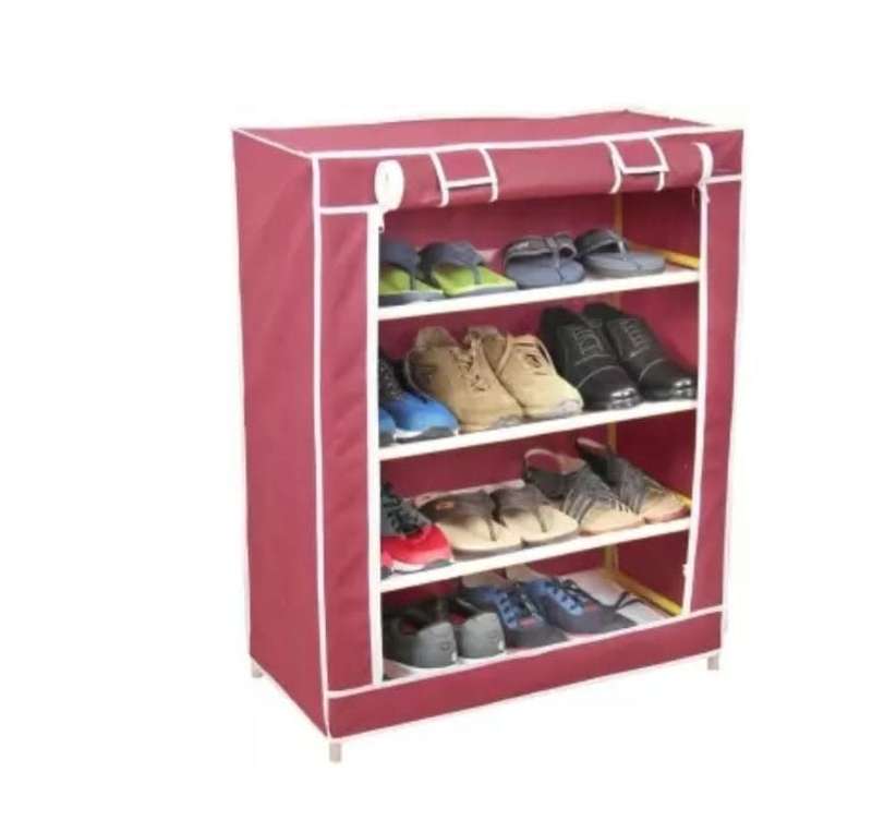 SHOE  CABINET - FABRIC 4 ROW