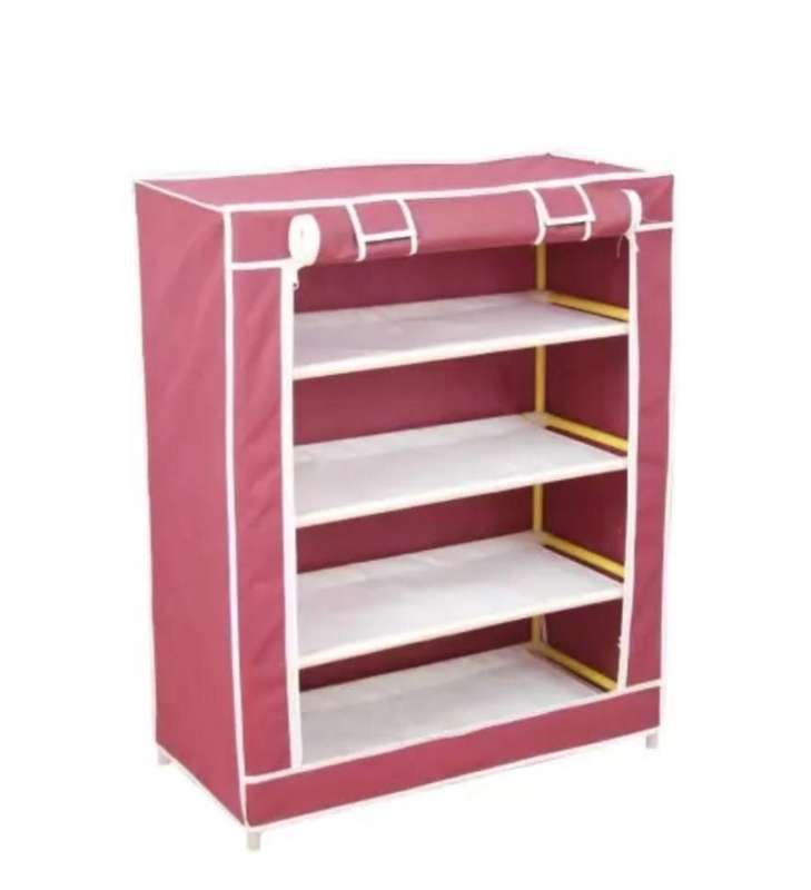 SHOE  CABINET - FABRIC 4 ROW