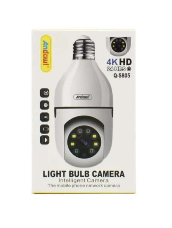 ANDOWL 4K HD Wifi IP Bulb Type Smart Camera  High-Definition