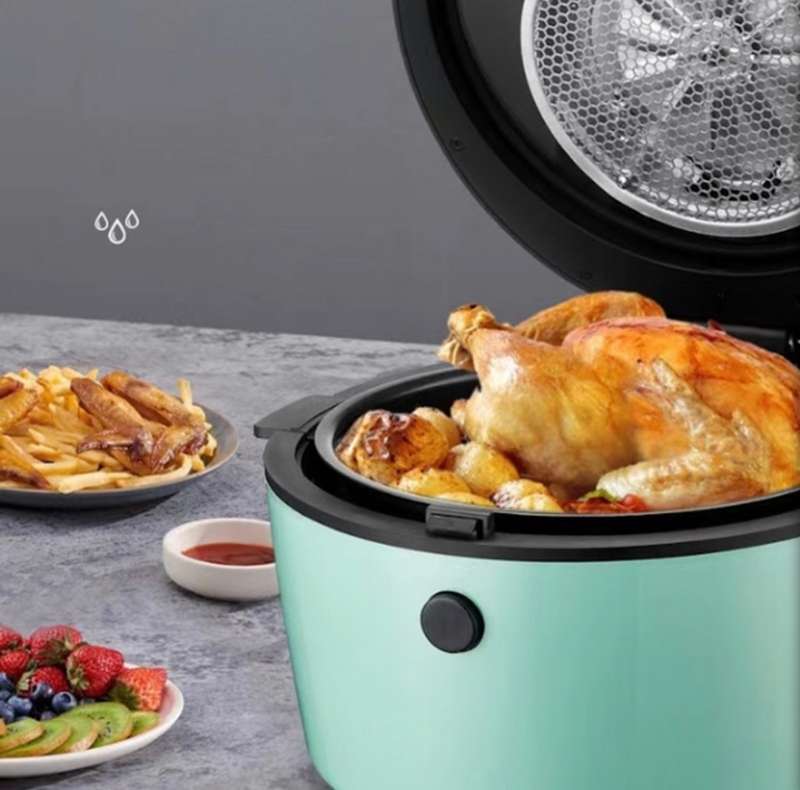 Andowl Air Fryer with Removable Basket 9lt Turquoise