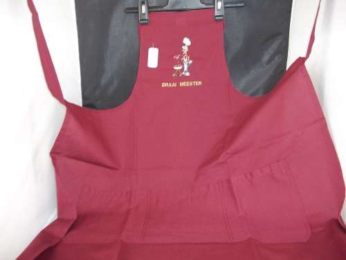 Rust Red Braai Apron