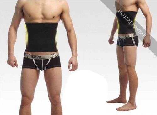 ** Free Shipping** Stylish Men Shapewear Fat Slim Belt Tummy Cincher Corset Stomach fabulous