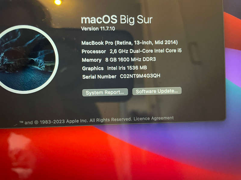 Macbook Pro 13` Mid 2014 A1502