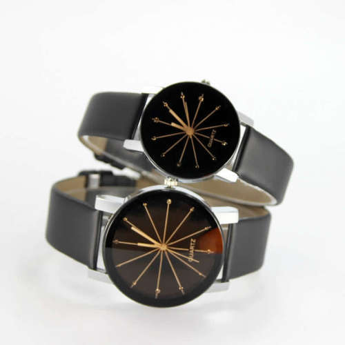 Quartz Glass Dial Wristwatch