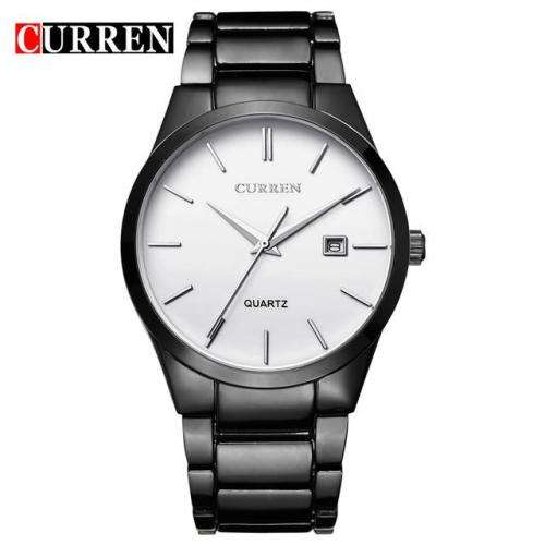 Curren Quartz Classic Silver Wristwatch