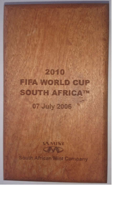 2006 FIFA Collectors gold and silver coins set