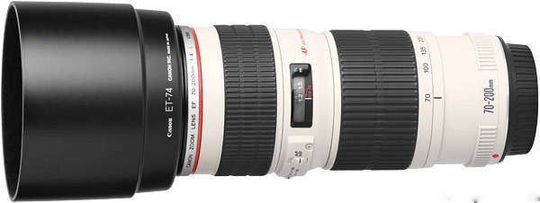 CANON EF70-200mm F/4L USM LENS