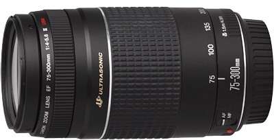 CANON EF 75-300mm III USM LENS - NEW