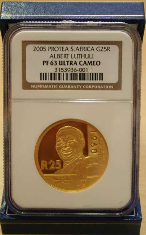 1oz Protea LUTHULI PF63 graded