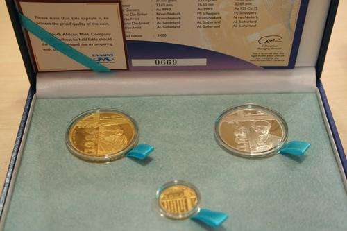 Protea Nobel Tutu proof set (3 coins)