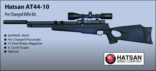 Hatsan AT44-10 PCP Air Rifle